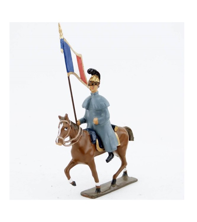étendard des chevaux-légers en capote (accompagnant la Troïka de Napoléon)
