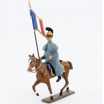 étendard des chevaux-légers en capote (accompagnant la Troïka de Napoléon)
