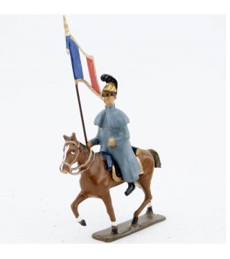 étendard des chevaux-légers en capote (accompagnant la Troïka de Napoléon)