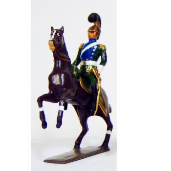 officier des chevau-léger 5ème rgt (plastron bleu) (1812)