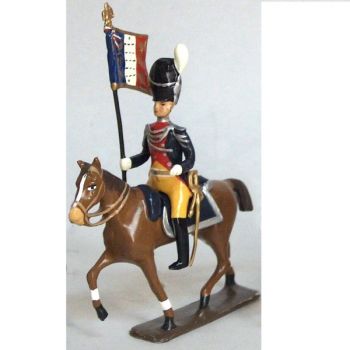 etendard des gendarmes d'élite à cheval (1804), culotte jaune