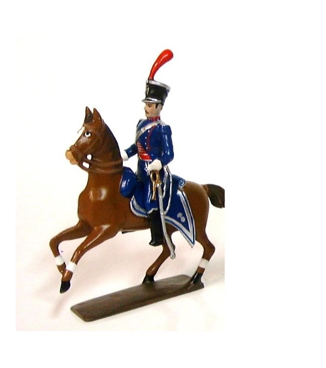officier des chevau-leger lanciers-gendarmes a cheval (1804)