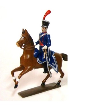 officier des chevau-leger lanciers-gendarmes a cheval (1804)
