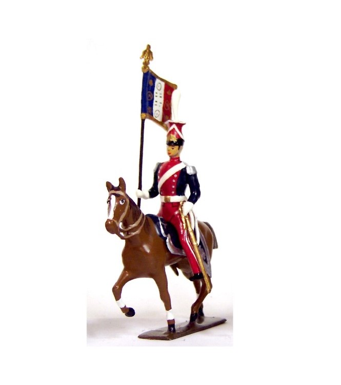 etendard du 1er regiment de lanciers (polonais) (1812)