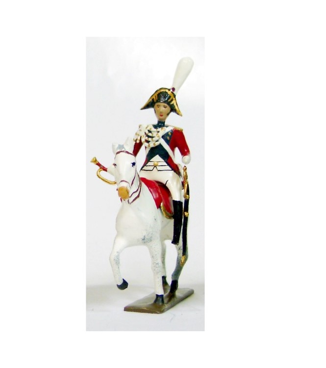 trompette (d'ordonnance) de la garde impériale de strasbourg à cheval (1805)
