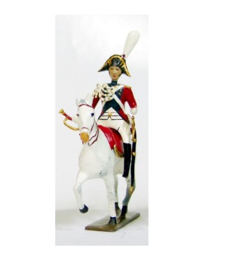 trompette (d'ordonnance) de la garde impériale de strasbourg à cheval (1805)