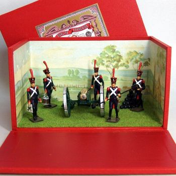 diorama ''les artilleurs de la ligne''