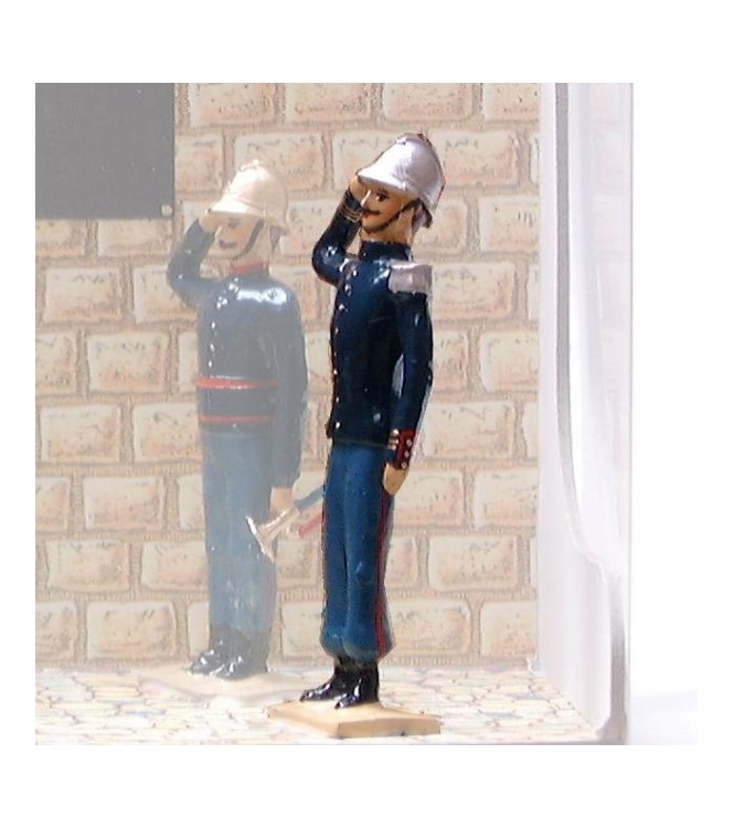 officier au salut ("l'Appel aux morts")