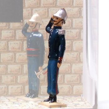 officier au salut ("l'Appel aux morts")