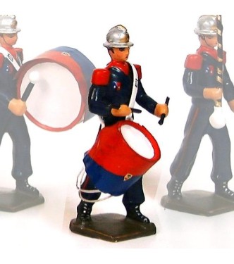 Caisse roulante (Tambour) de la Musique des Pompiers