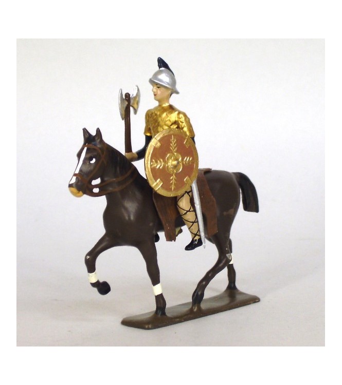 cavalier franc avec hache (cotte dorée)