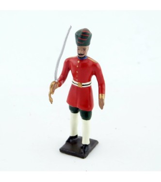 officier des soldats indigenes (Durbar)