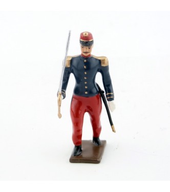 officier de zouaves avec chèches (turban)