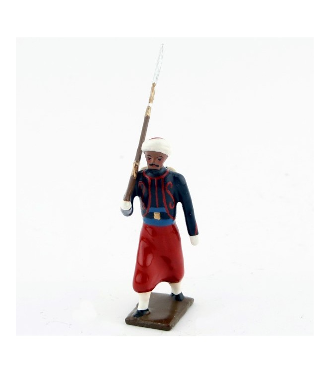 fantassin de zouaves avec chèches (turban)