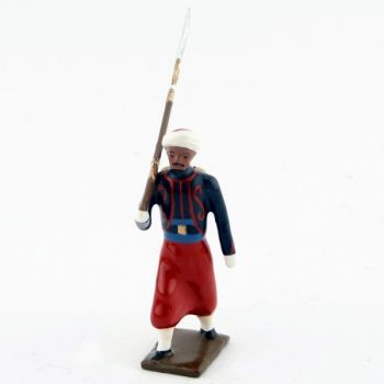 fantassin de zouaves avec chèches (turban)