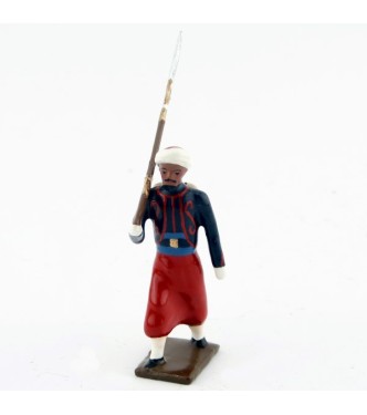 fantassin de zouaves avec chèches (turban)
