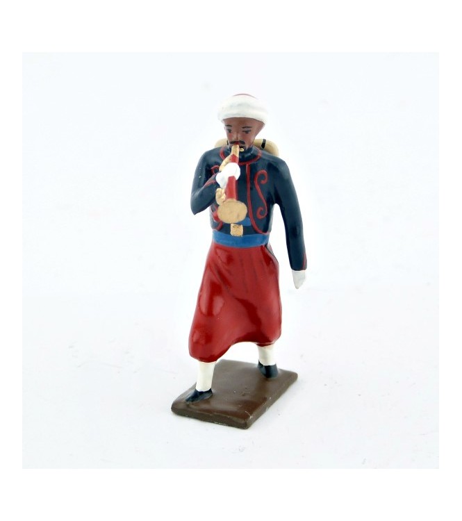 clairon de zouaves avec chèches (turban)