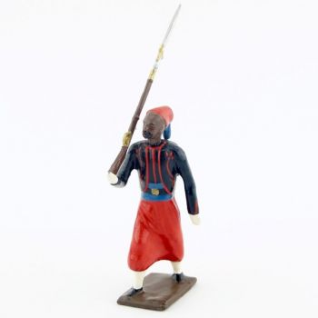 zouave du 1er rgt de zouaves (tombo rouge garance) avec chéchia