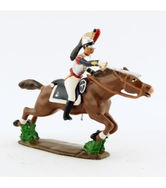 cuirassier, bras et sabre en avant (charge de friedland)