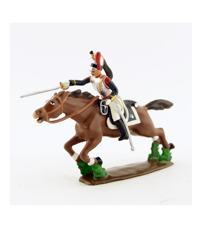 cuirassier, bras et sabre en avant (charge de friedland)