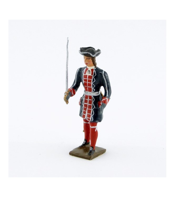 officier des grenadiers de la garde française louis xiv (1670)