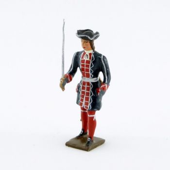 officier des grenadiers de la garde française louis xiv (1670)