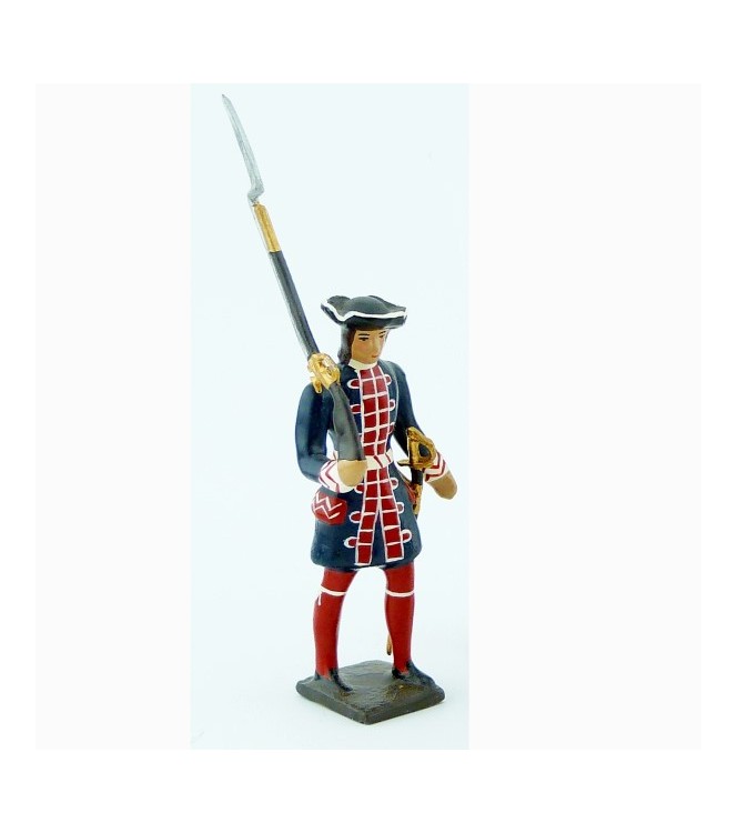 grenadier de la garde française louis xiv avec lance
