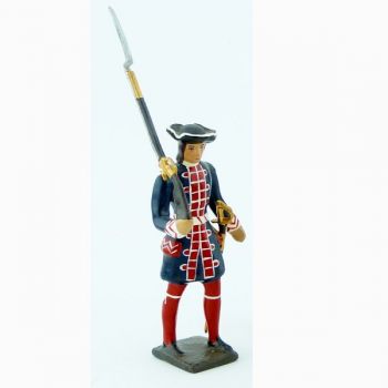 grenadier de la garde française louis xiv avec lance