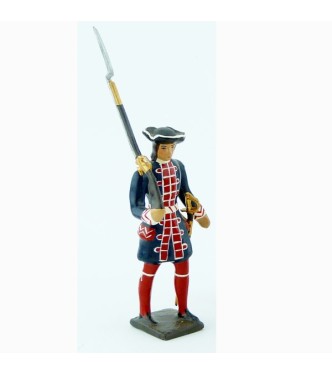 grenadier de la garde française louis xiv avec lance
