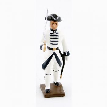 officier du régiment de touraine (1740)