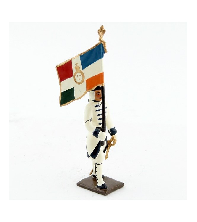 drapeau du régiment de touraine (1740)