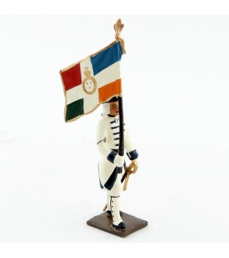 drapeau du régiment de touraine (1740)