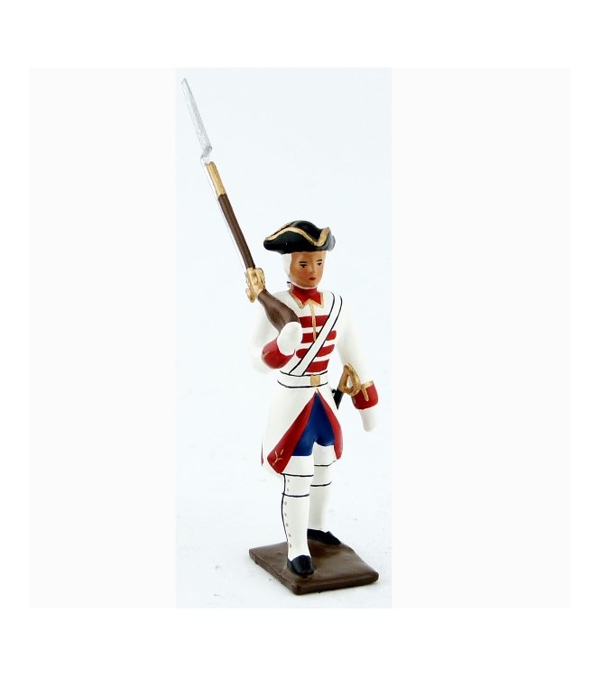 fantassin du 24ème de la reine (1749)