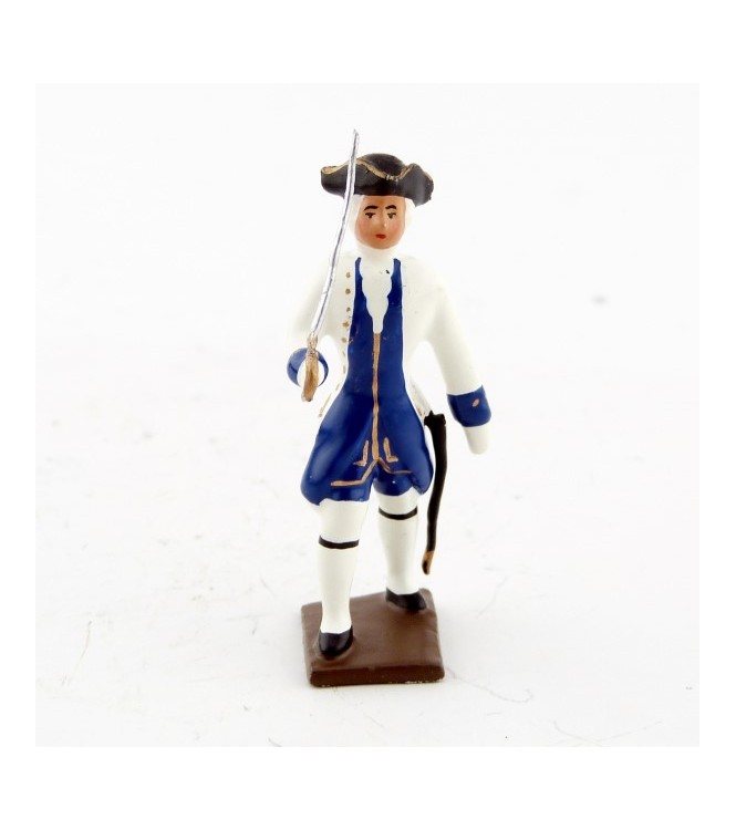 officier des compagnies franches de la marine (1750)