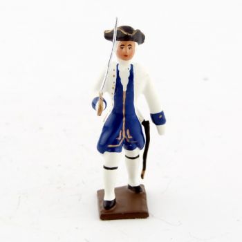 officier des compagnies franches de la marine (1750)