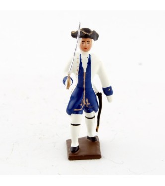 officier des compagnies franches de la marine (1750)