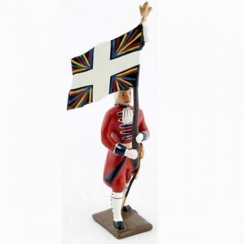 drapeau des grenadiers de la garde suisse louis xv (1740)