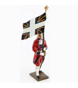 drapeau des grenadiers de la garde suisse louis xv (1740)