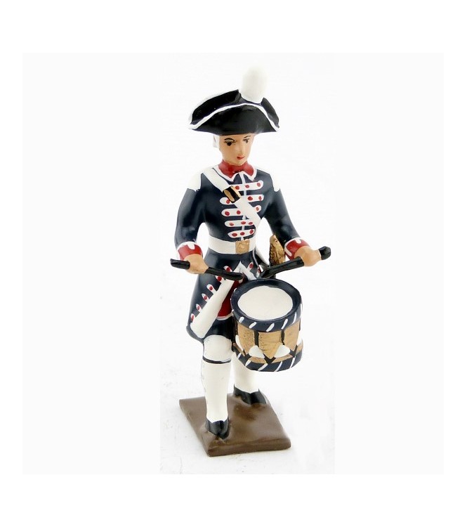 tambour des fusiliers de la garde française louis xvi (bicornes) (1789)