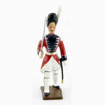 officier des grenadiers de la garde suisse - louis xvi (1789)