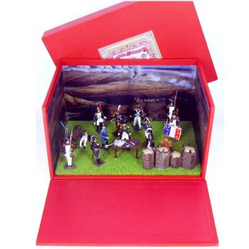 diorama "La Veillée d'Austerlitz" (12 Figurines + 9 accessoires)