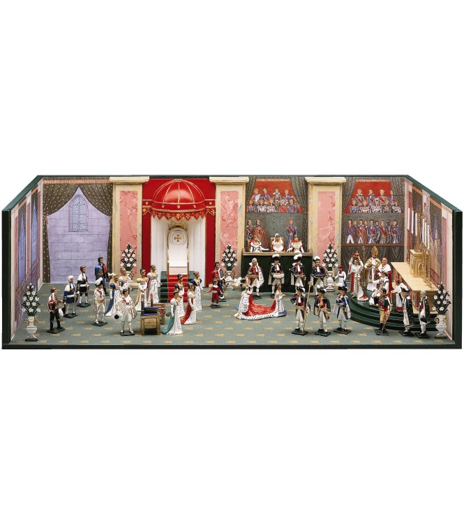 diorama "Le Sacre de l'Empereur Napoléon" (2 déc. 1804)