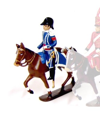 général Gourgaud, aide de camp de l'Empereur à cheval