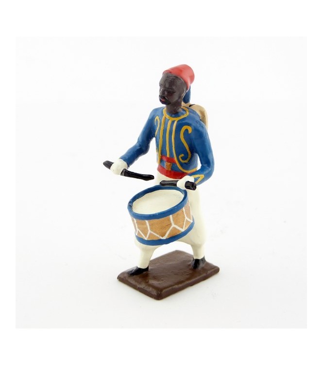 tambour des tirailleurs de l'expédition madagascar (1895)