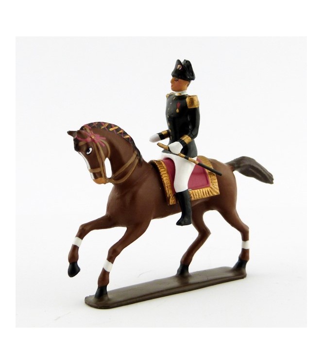cavalier du Cadre Noir (pantalon blanc, XIXe siècle)