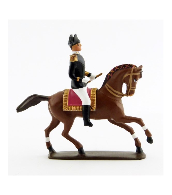 cavalier du Cadre Noir (pantalon blanc, XIXe siècle)