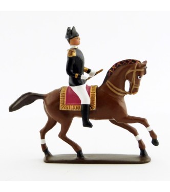 cavalier du Cadre Noir (pantalon blanc, XIXe siècle)