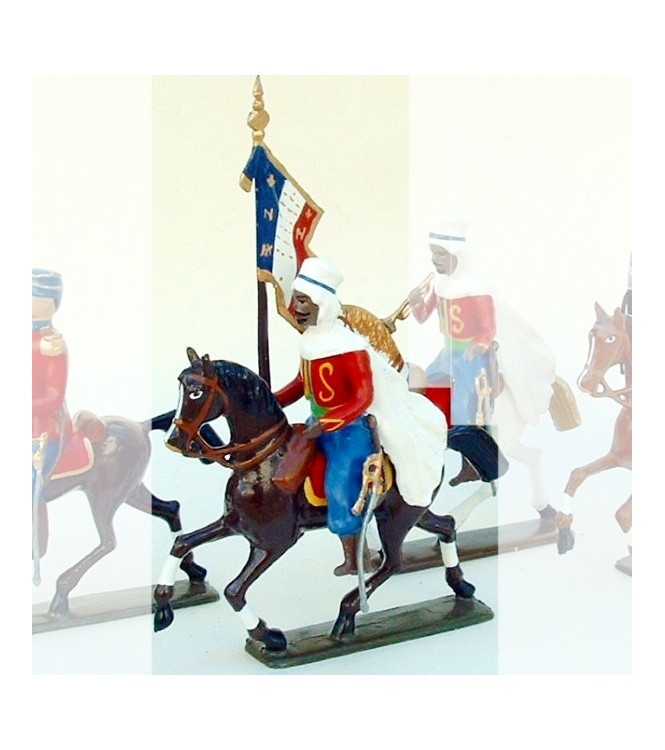 porte-étendard des spahis (algériens)