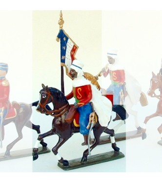 porte-étendard des spahis (algériens)