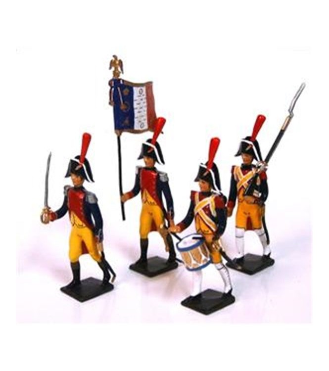 ensemble de 4 figurines "Gendarmerie Impériale"